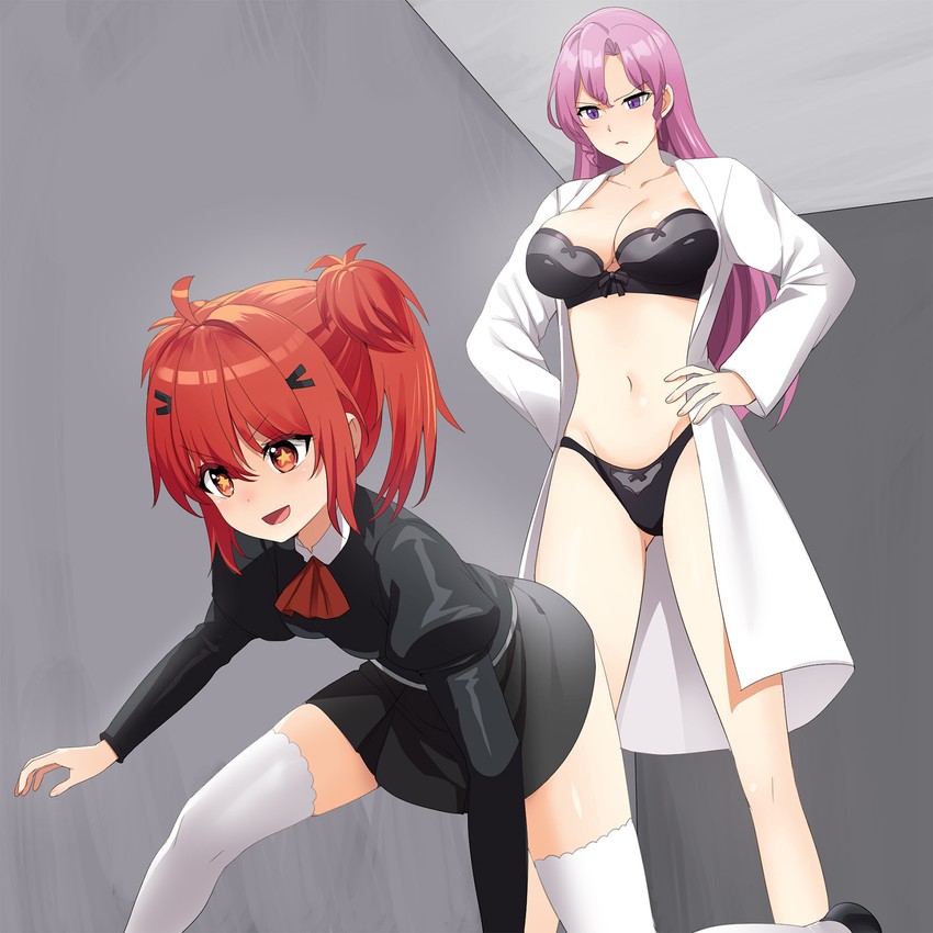 black delmo, vivian, and neena hagen (original and 2 more) drawn by mvv