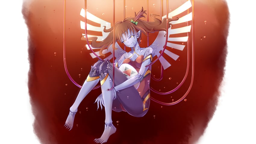 d-reaper and d-reaper adr-01 (digimon and 1 more) drawn by duke778