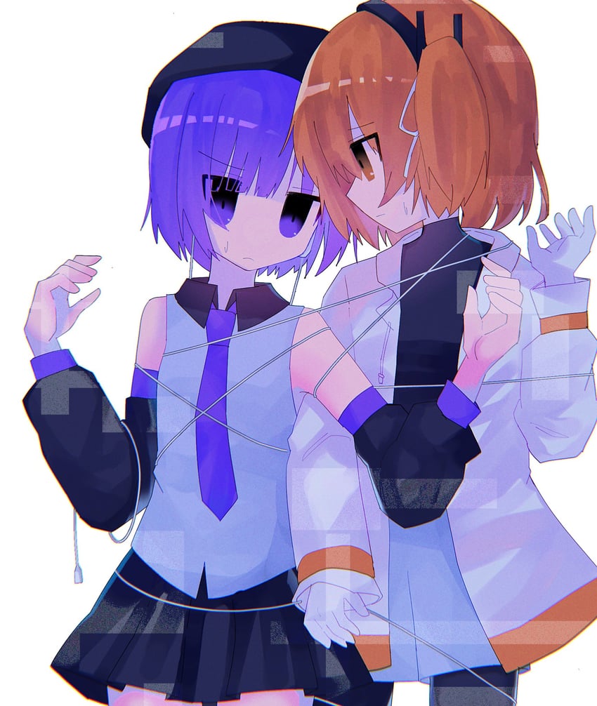 adachi rei and utane uta (utau and 1 more) drawn by abj3_0