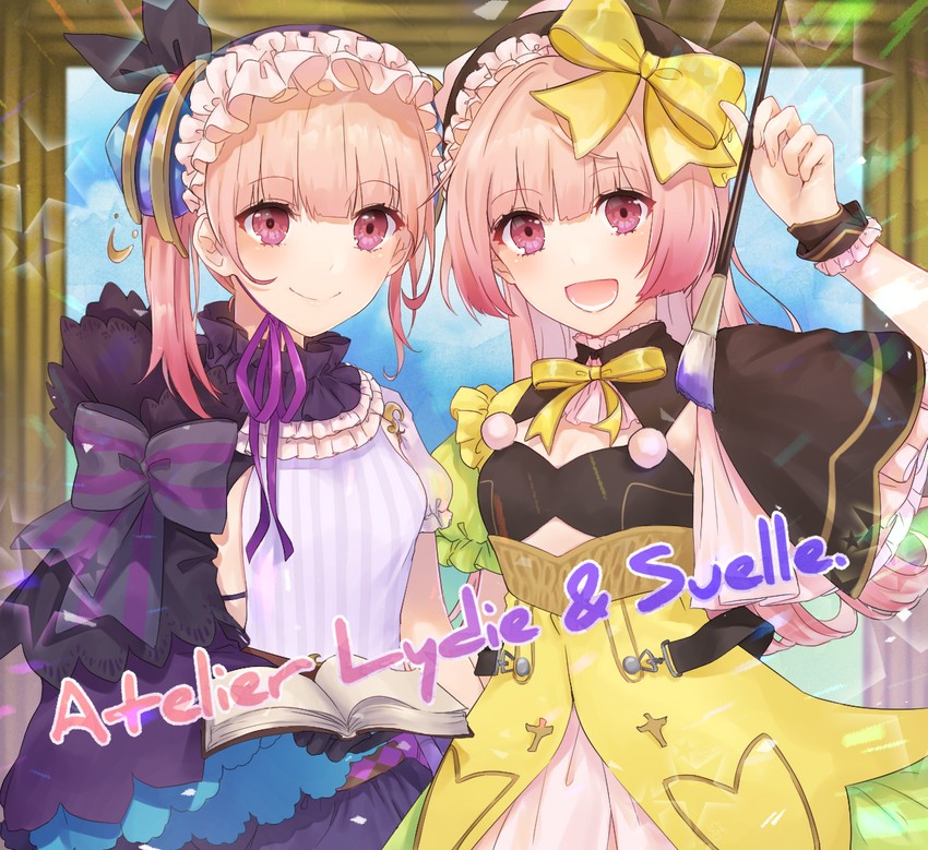 suelle malen and lydie malen (atelier and 1 more) drawn by sophie_(sophie1925)