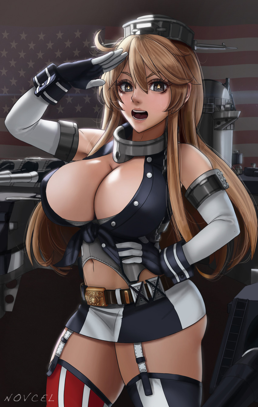 iowa (kantai collection) drawn by novcel