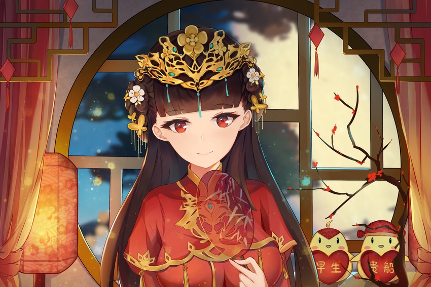 manjuu and yat sen (azur lane) drawn by amagi_jiang