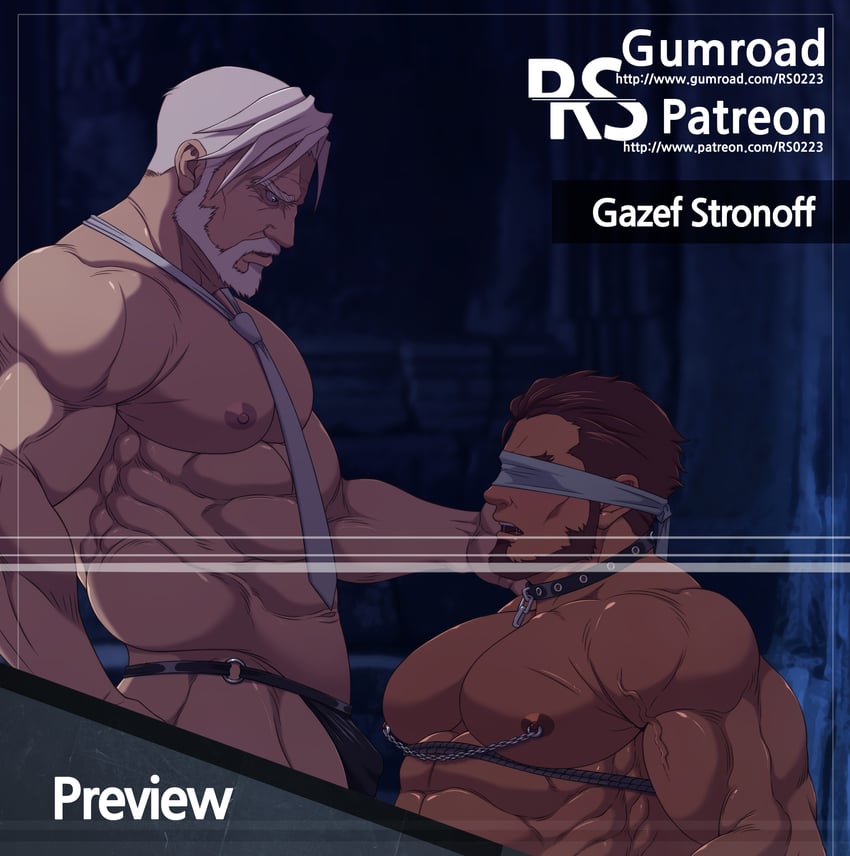 sebas tian and gazef stronoff (overlord) drawn by ryans