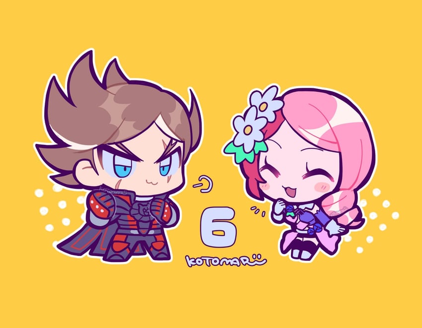 alisa boskonovich and lars alexandersson (tekken and 1 more) drawn by kotorai