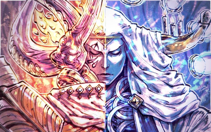 nald'thal (final fantasy and 1 more) drawn by leki_ixion