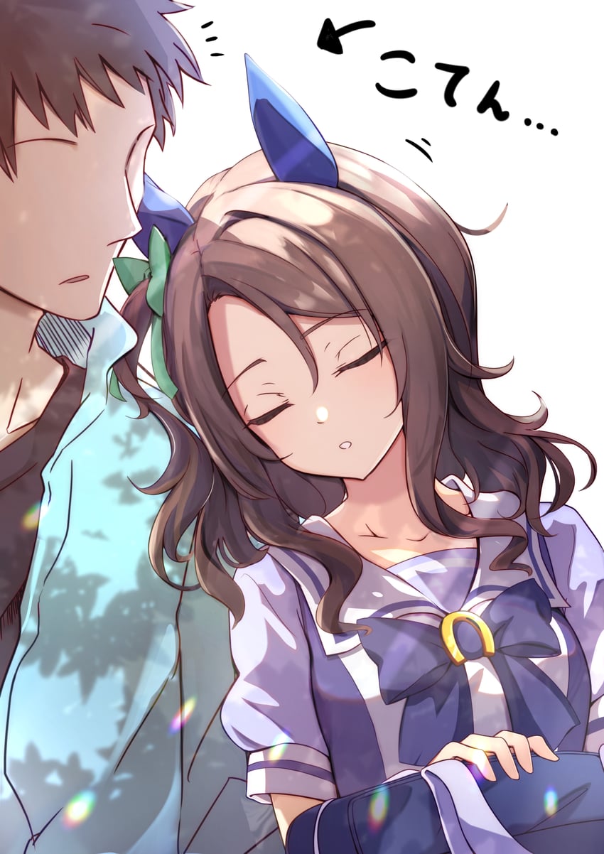 king halo (umamusume) drawn by neko_senshi