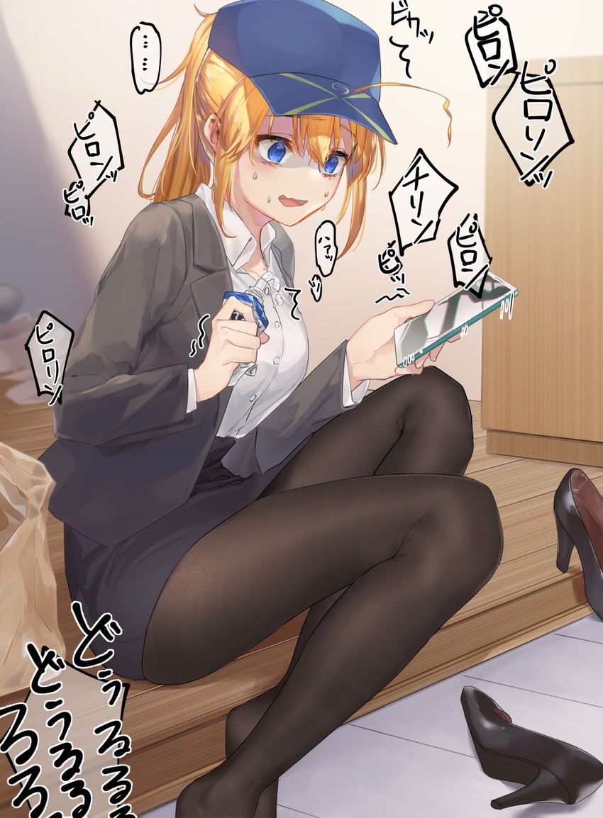 artoria pendragon and mysterious heroine xx (fate and 1 more) drawn by fuyuhi_tsukika