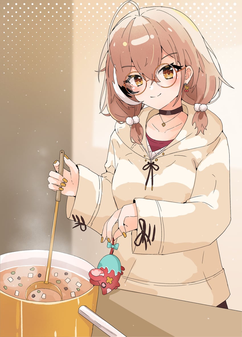 nanashi mumei and mr. squeaks (hololive and 1 more) drawn by ddrawins