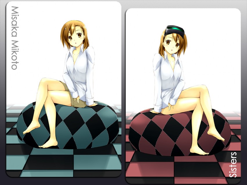 misaka mikoto and misaka imouto (toaru majutsu no index) drawn by aito_(indigorabbit)