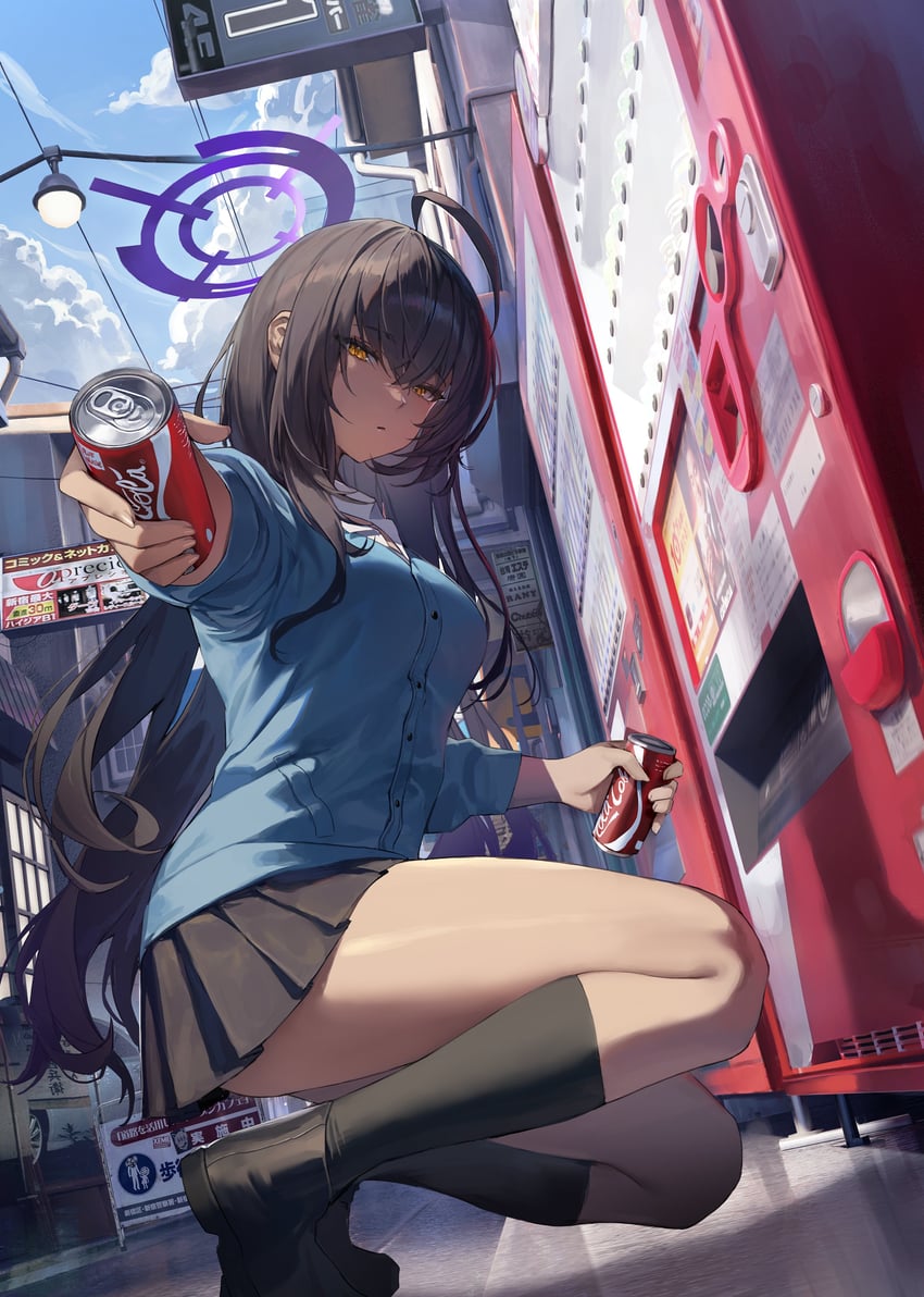 karin (blue archive and 1 more) drawn by mmlyno