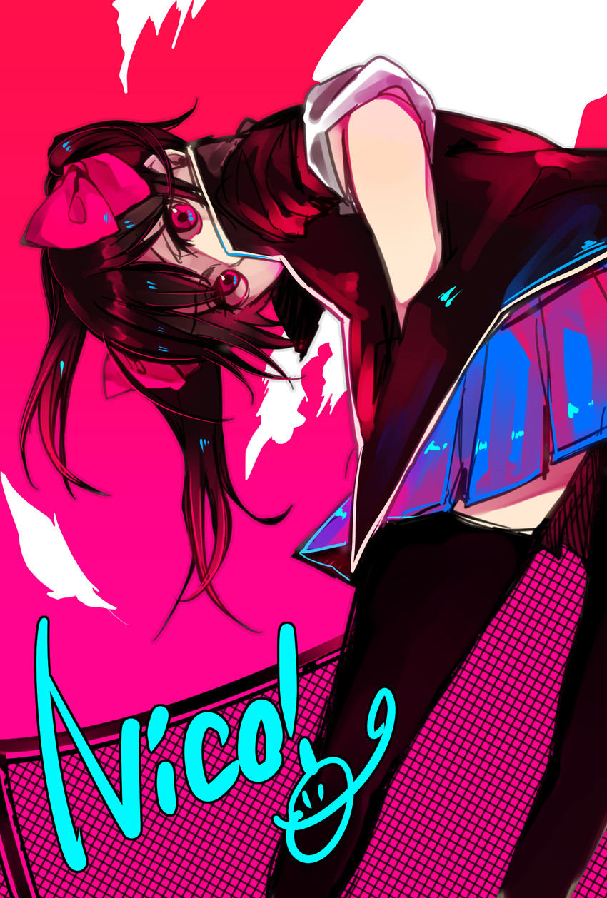 yazawa nico (love live! and 1 more) drawn by woruka