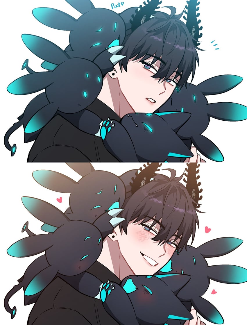 ren zotto and renvader (nijisanji and 1 more) drawn by yoy_(0yyoyy0)