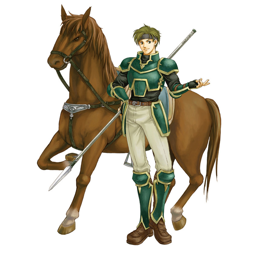 sain (fire emblem and 1 more) drawn by wada_sachiko
