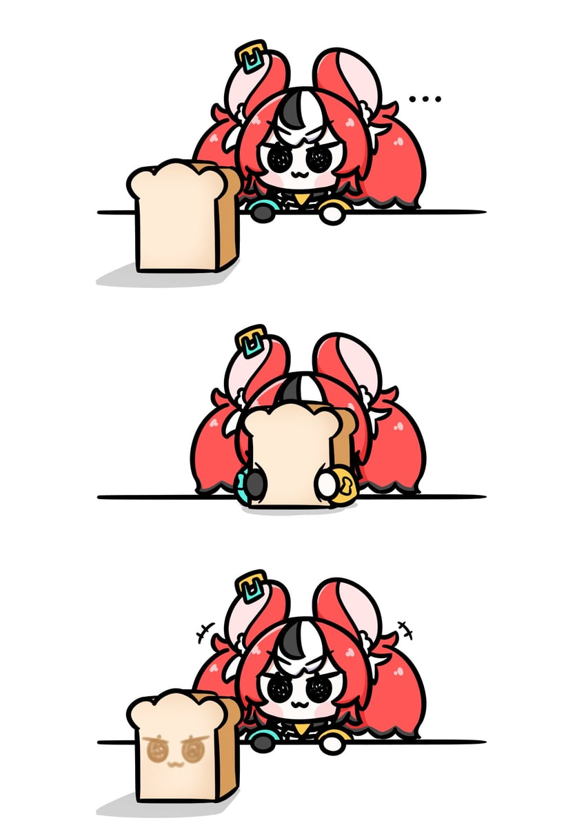 hakos baelz and smol baelz (hololive and 1 more) drawn by tensutensu