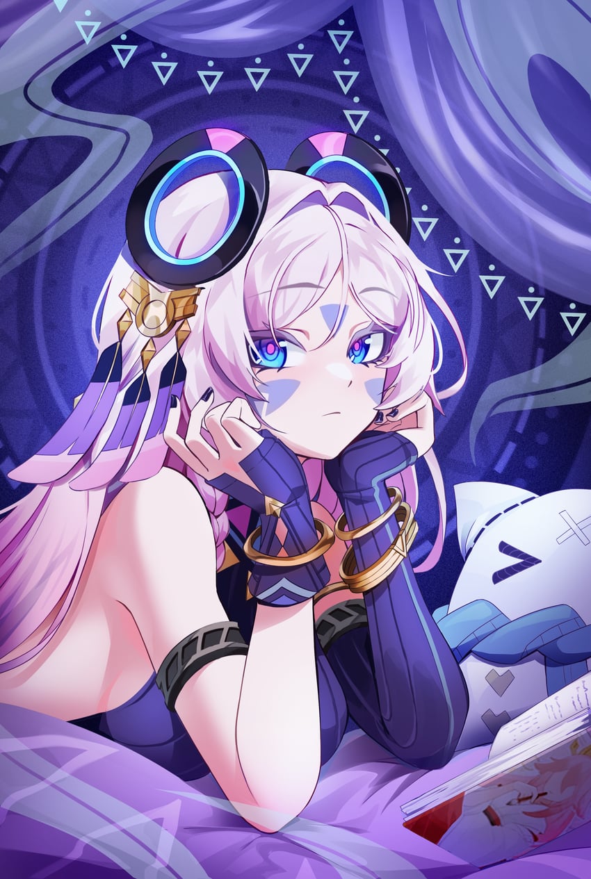 yae miko, citlali, and citlalin (genshin impact) drawn by harimi_(harimizz)