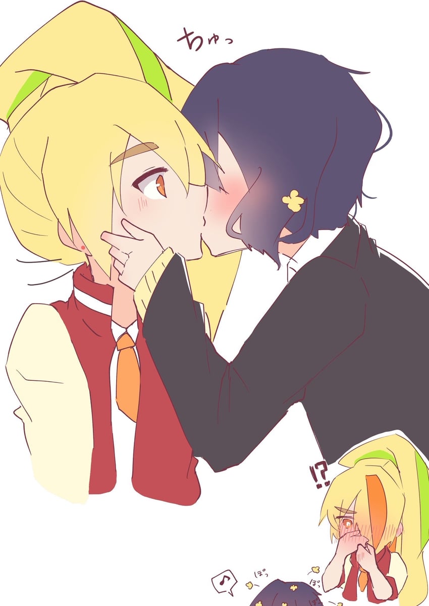 mizuno ai and nikaidou saki (zombie land saga) drawn by yukineko_(hrt07121030)
