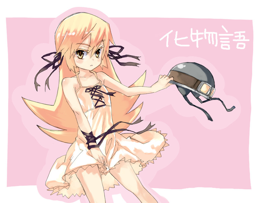 oshino shinobu (monogatari and 1 more) drawn by regu_(reg95)