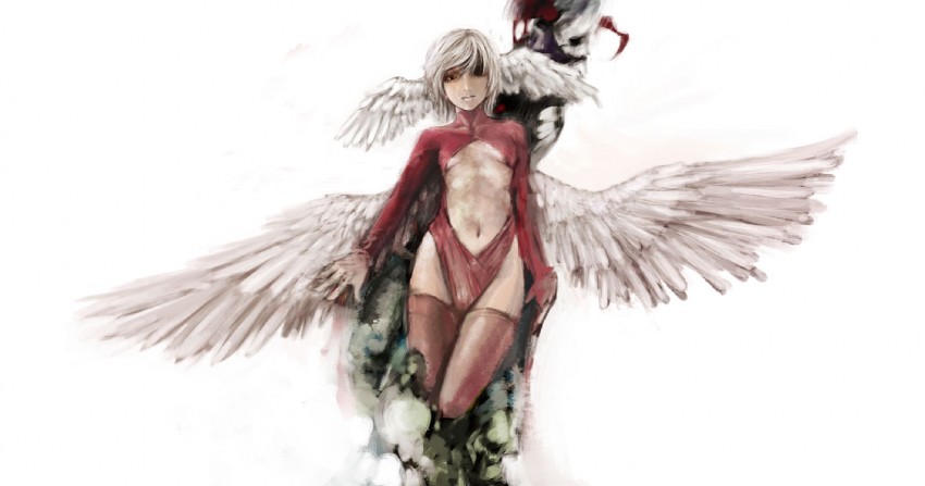 ultima (final fantasy and 1 more) drawn by rr_(ryohej)