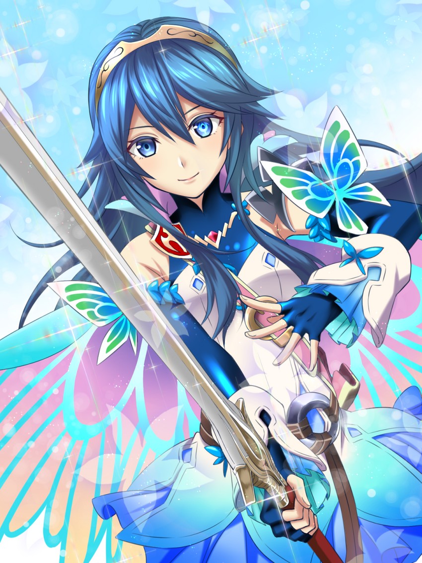lucina (fire emblem and 2 more) drawn by kakiko210