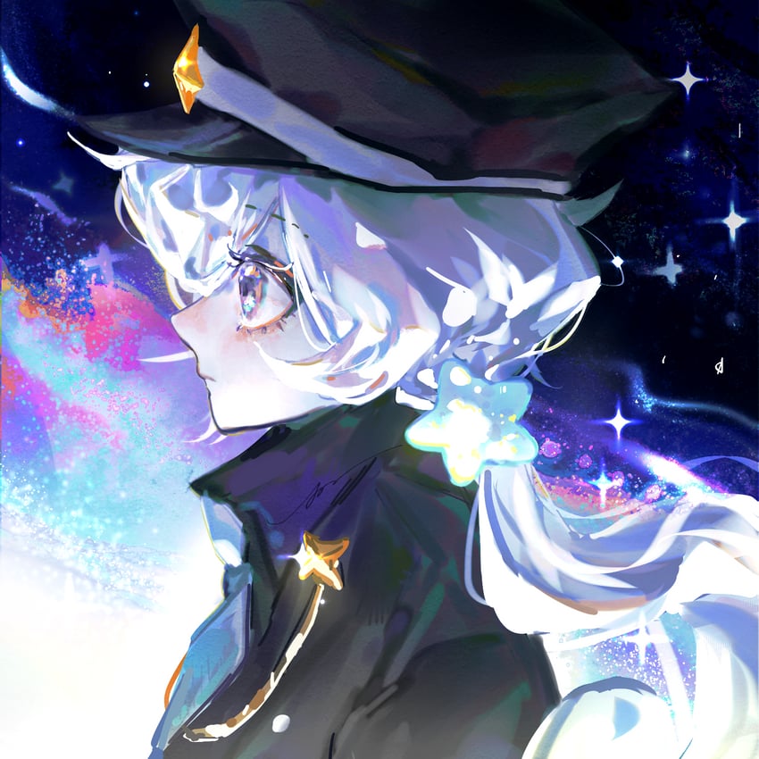 milky way cookie (cookie run and 1 more) drawn by zahie