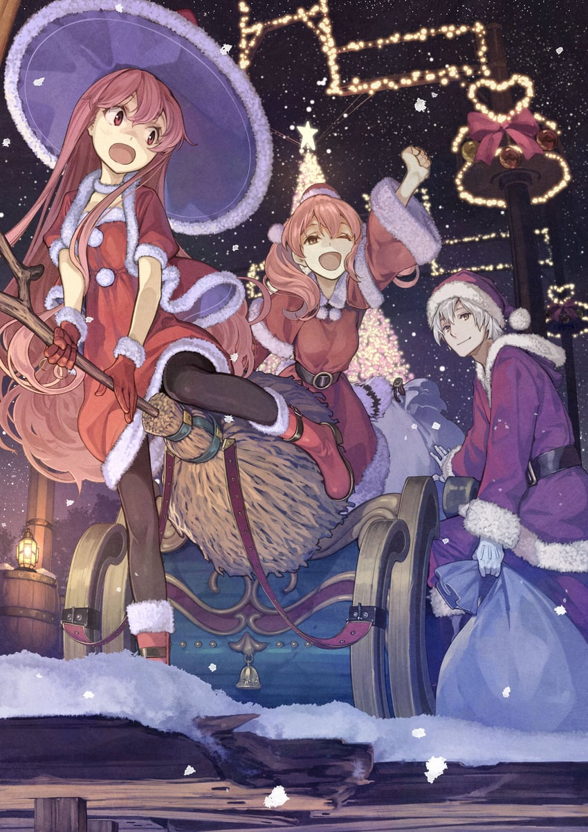 escha malier, logix ficsario, and wilbell voll-ersleid (atelier and 1 more) drawn by hidari_(left_side)