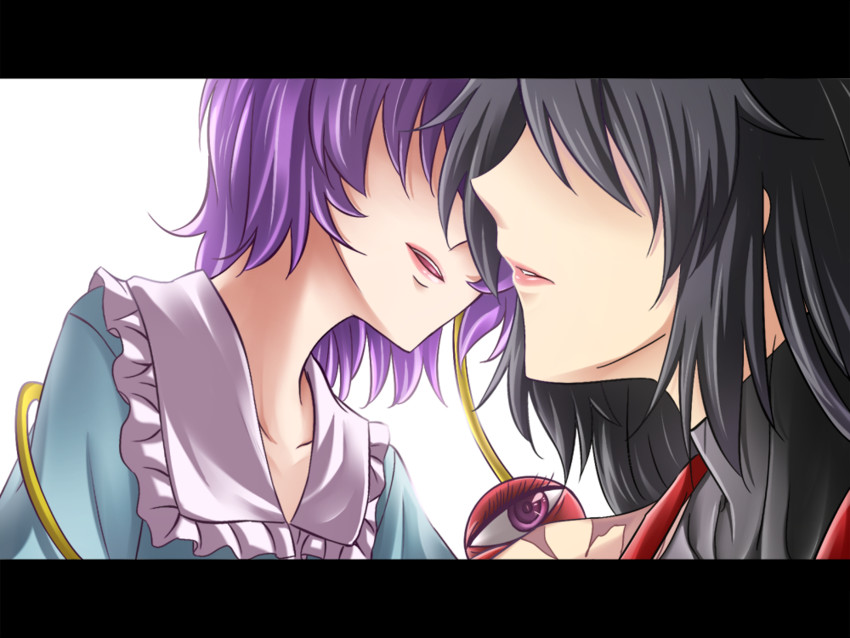 komeiji satori and sendai hakurei no miko (original and 2 more) drawn by samuimu