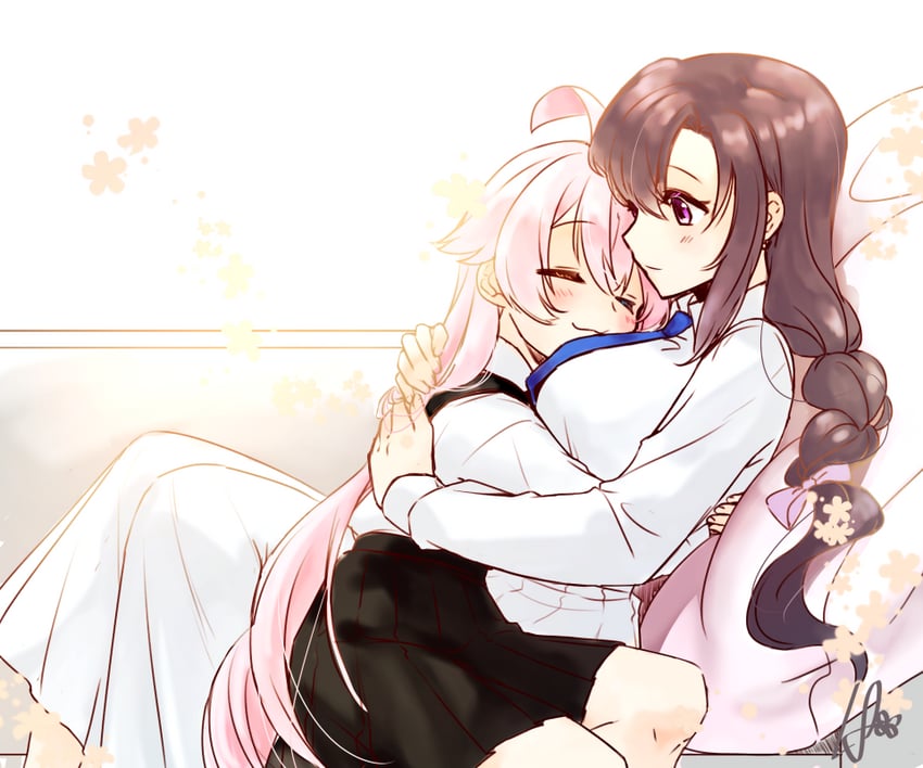 sensei, hoshino, and female sensei (blue archive) drawn by rarasa_(rarasa)
