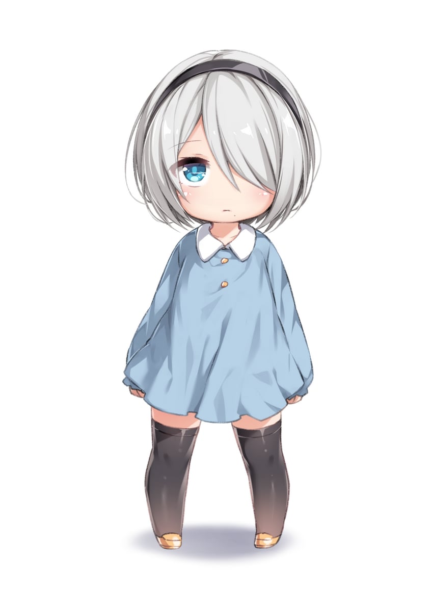 2b (nier and 1 more) drawn by tamase_tama