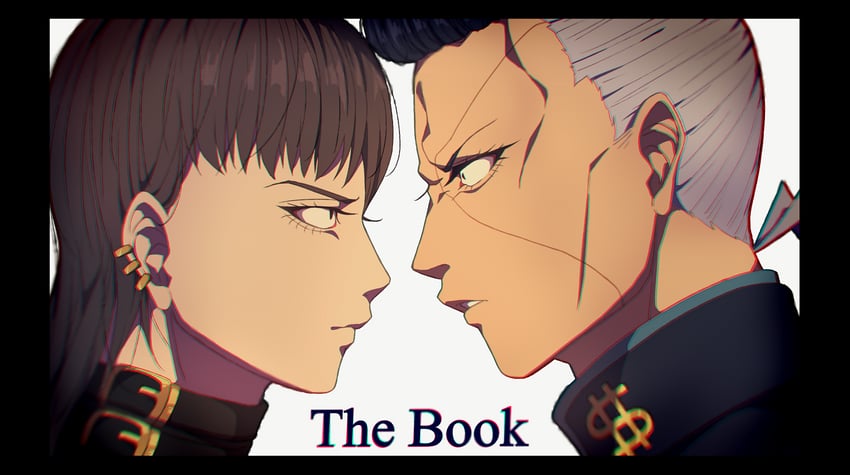 nijimura okuyasu and hasumi takuma (jojo no kimyou na bouken and 1 more) drawn by siniy