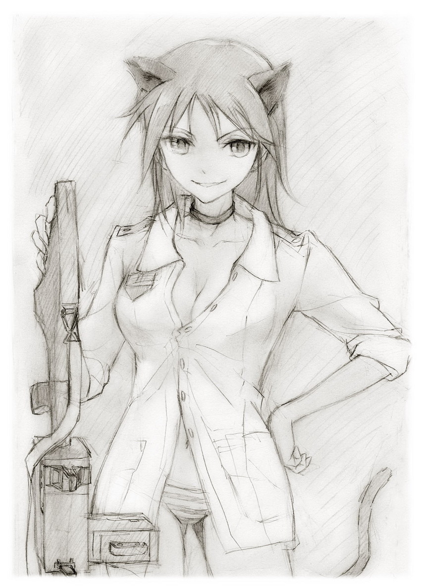 francesca lucchini (world witches series and 1 more) drawn by kisetsu
