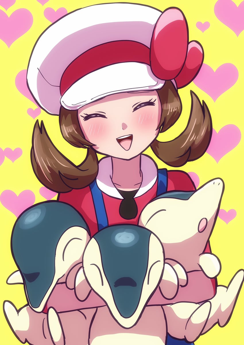 lyra and cyndaquil (pokemon and 1 more) drawn by sheyona