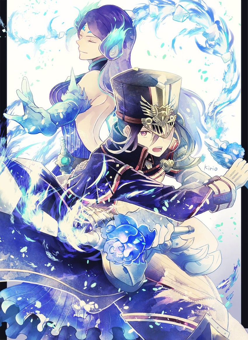 morag ladair and brighid (xenoblade chronicles and 1 more) drawn by kro