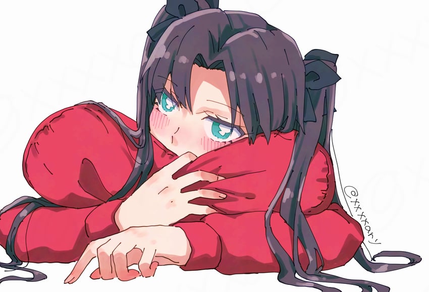 tohsaka rin (fate and 1 more) drawn by xxxxay