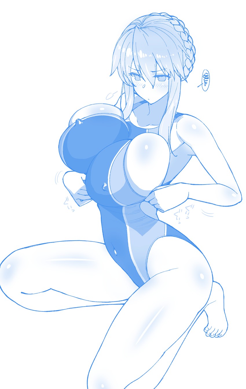 artoria pendragon and saber (fate and 1 more) drawn by sanazura_hiroyuki