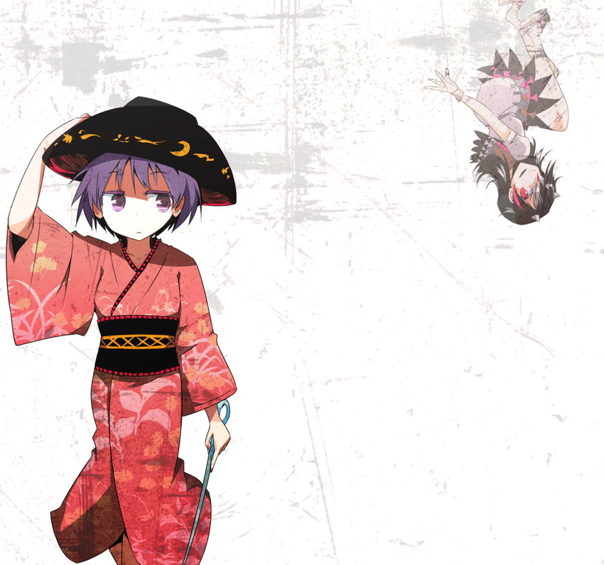 kijin seija and sukuna shinmyoumaru (touhou) drawn by taniya_raku
