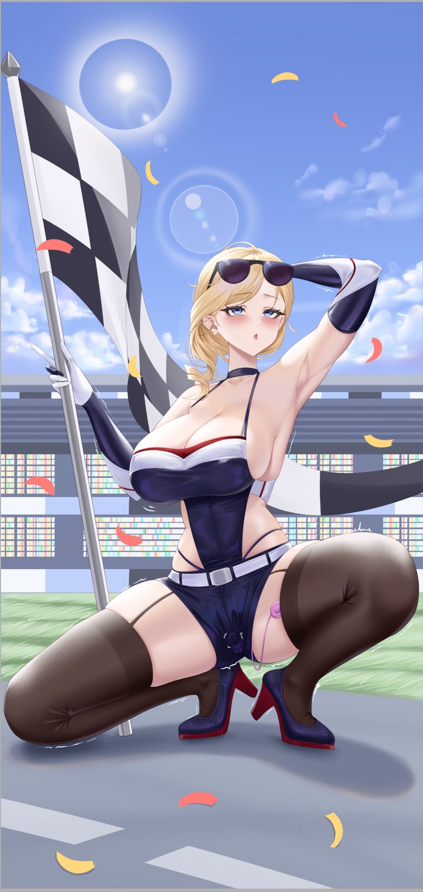 hood (azur lane) drawn by ichikushi_mojibake