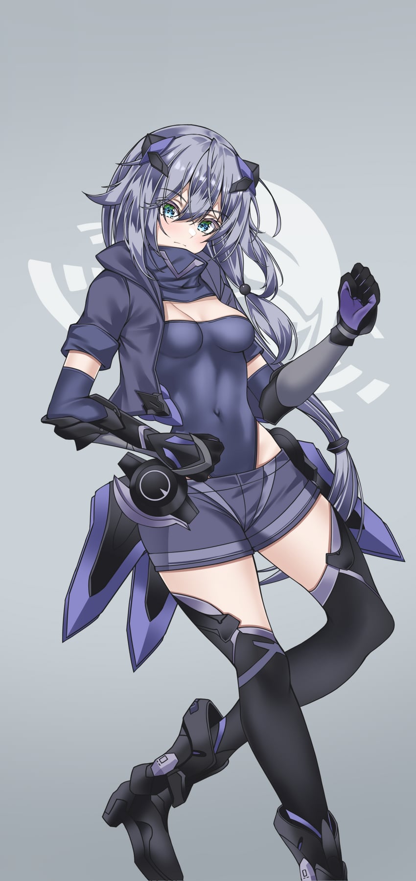 fu hua (honkai and 1 more) drawn by tor_ai