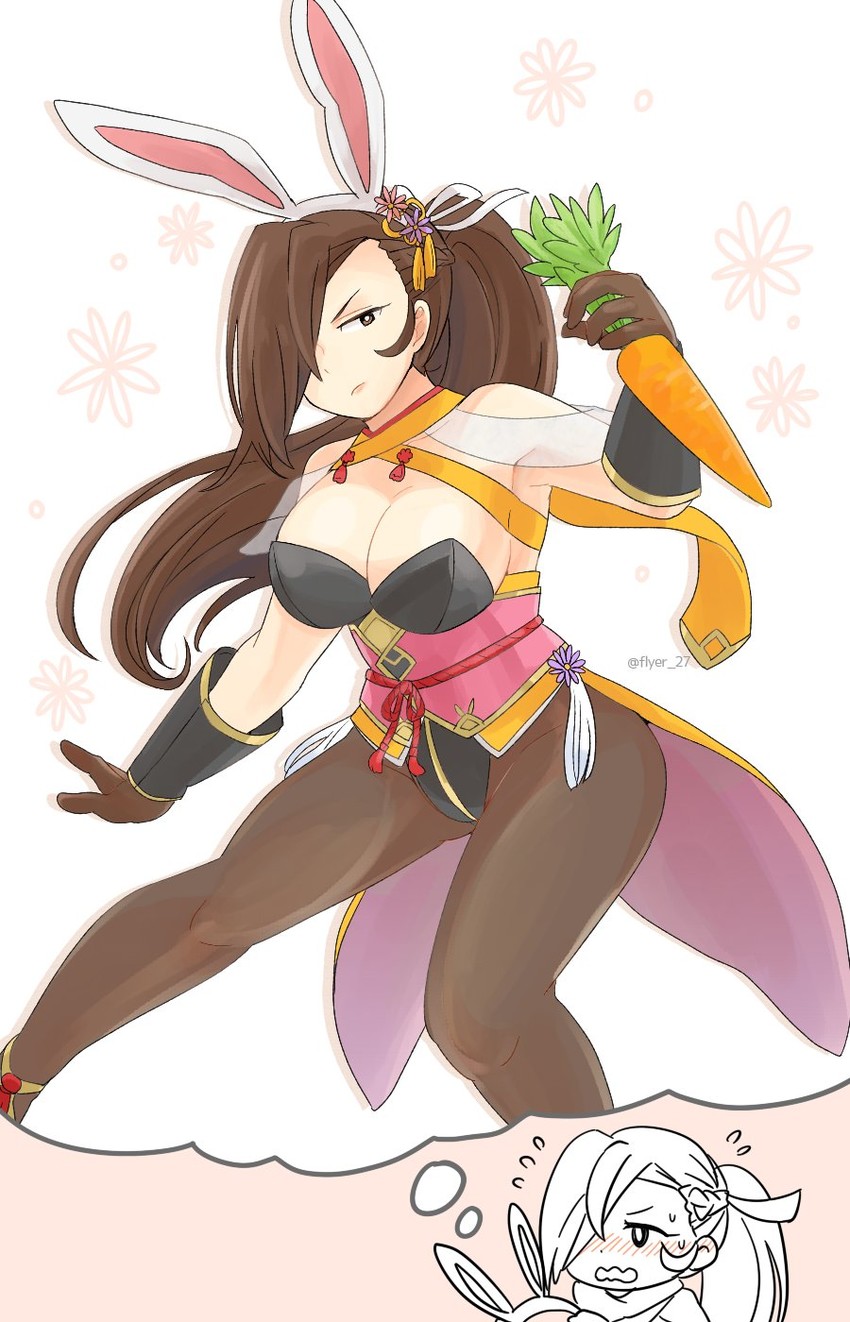 kagero (fire emblem and 2 more) drawn by flyer_27