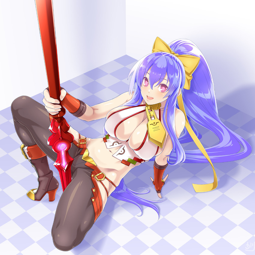 mai natsume (blazblue and 2 more) drawn by osafune_kairi