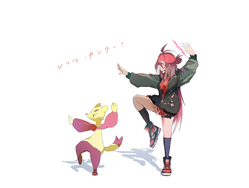 reijo and mienfoo (blue archive and 1 more) drawn by norio_(norio386)
