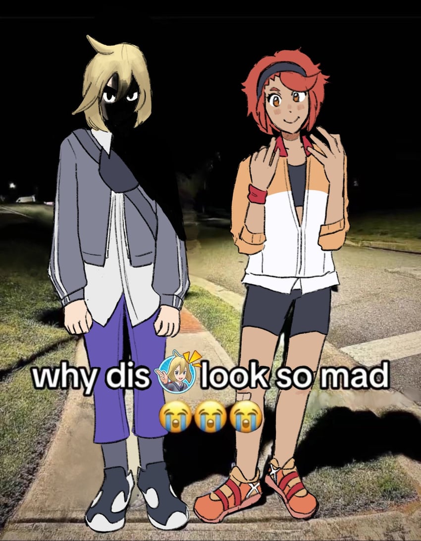 paulo and tina (pokemon and 1 more) drawn by marcy_(offthem00n)
