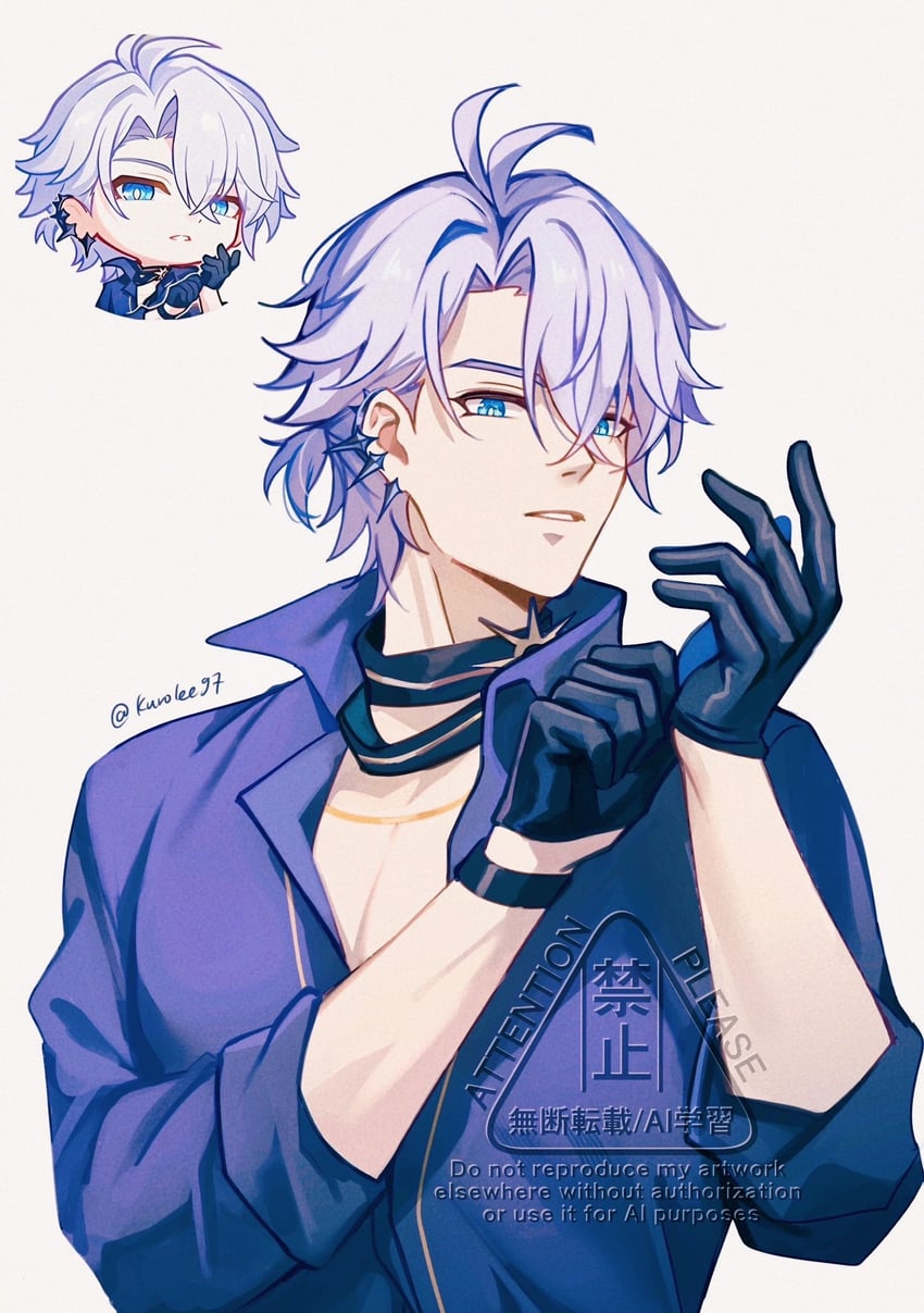 phainon (honkai and 1 more) drawn by kuro_lee