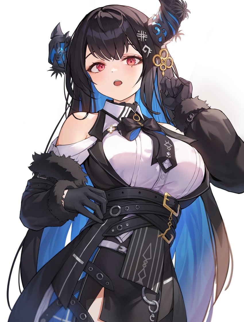 nerissa ravencroft (hololive and 1 more) drawn by esseppd