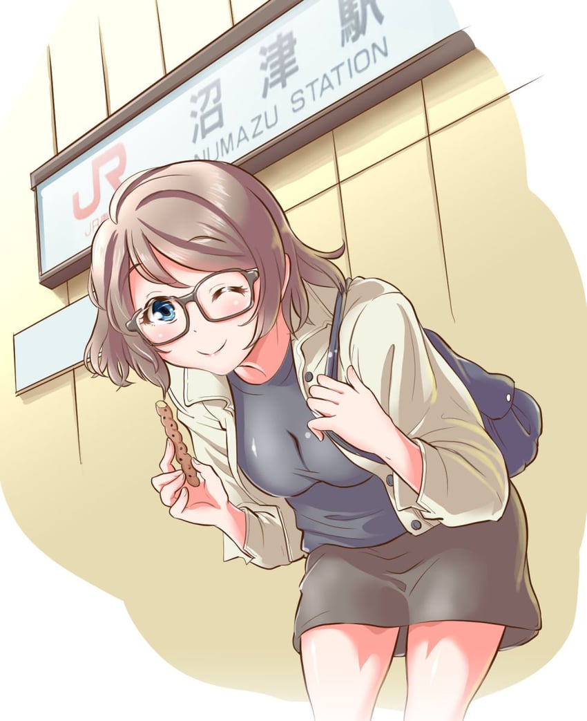 watanabe you (love live! and 1 more) drawn by gonta_(gshoutai)
