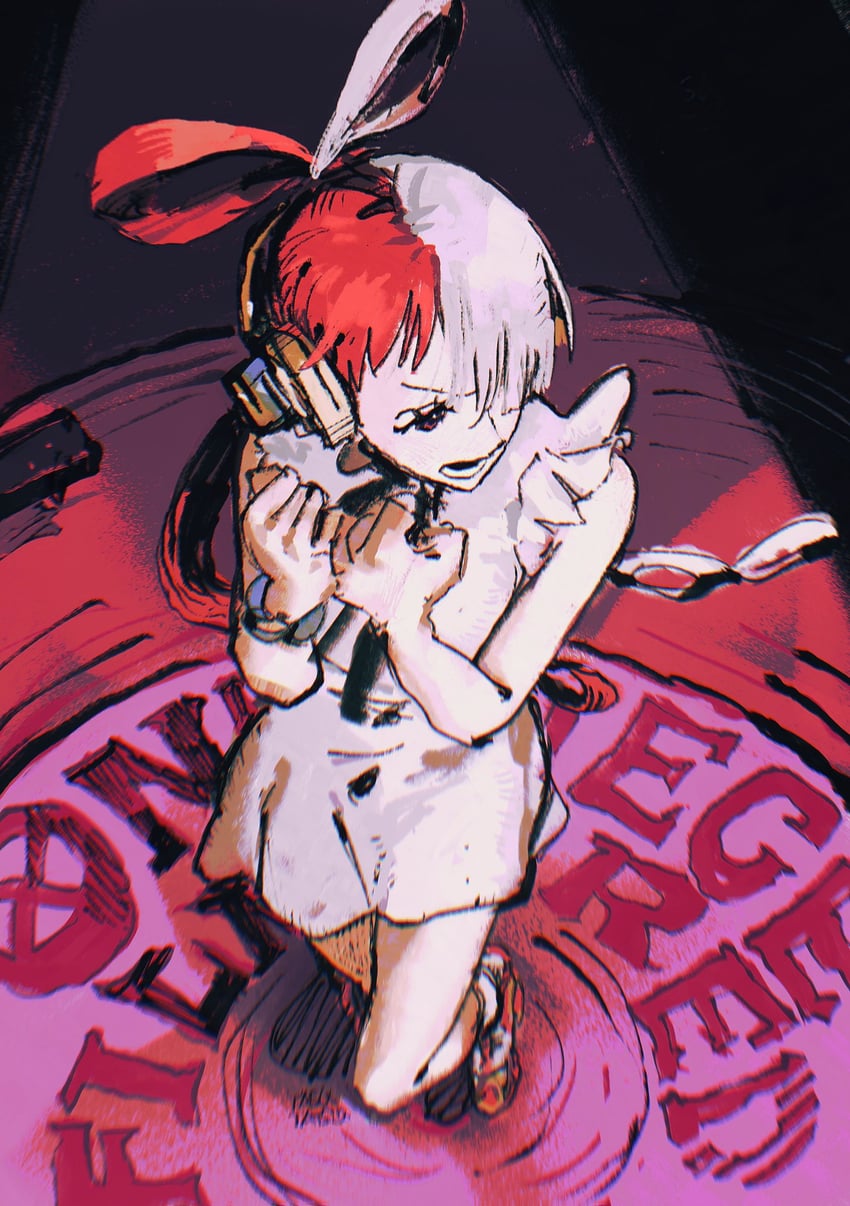 uta (one piece and 1 more) drawn by yasutatsu_(amazu)
