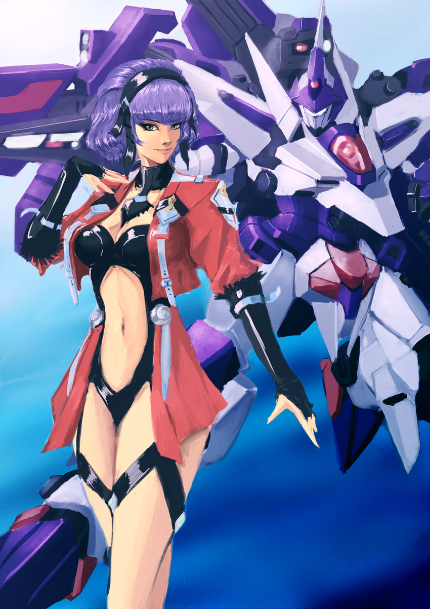 aqua centolm and cerberus (super robot wars and 1 more) drawn by kadej