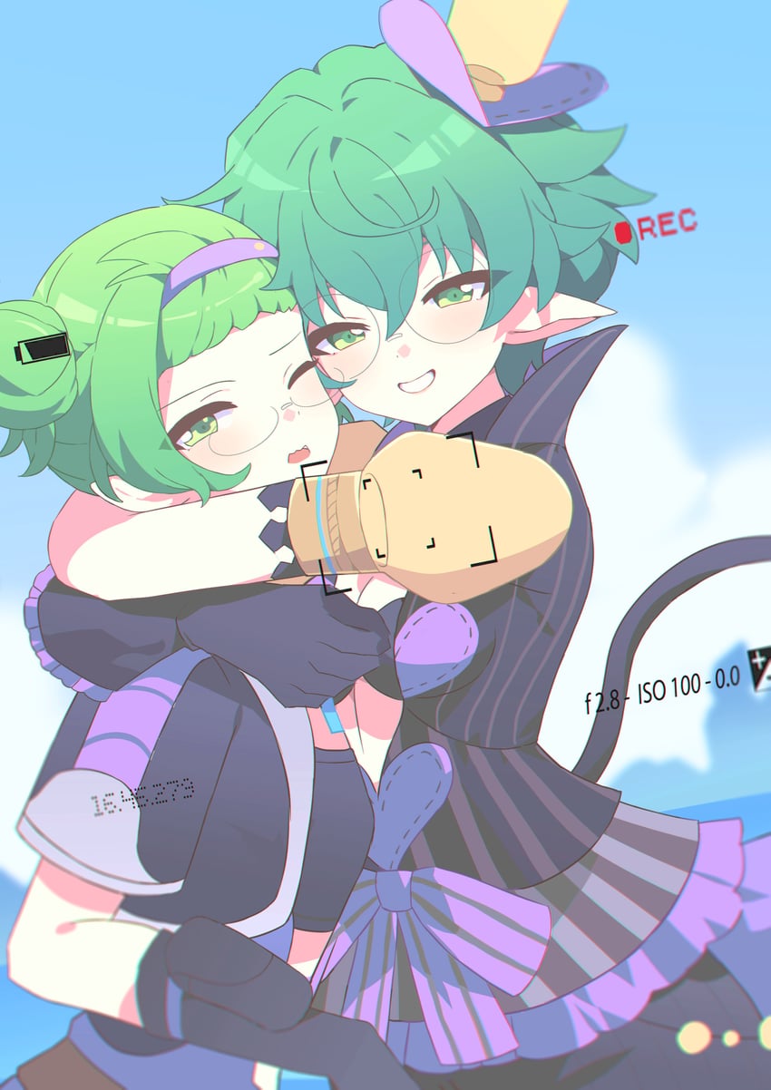 pandoria and linka (xenoblade chronicles and 3 more) drawn by toki0830