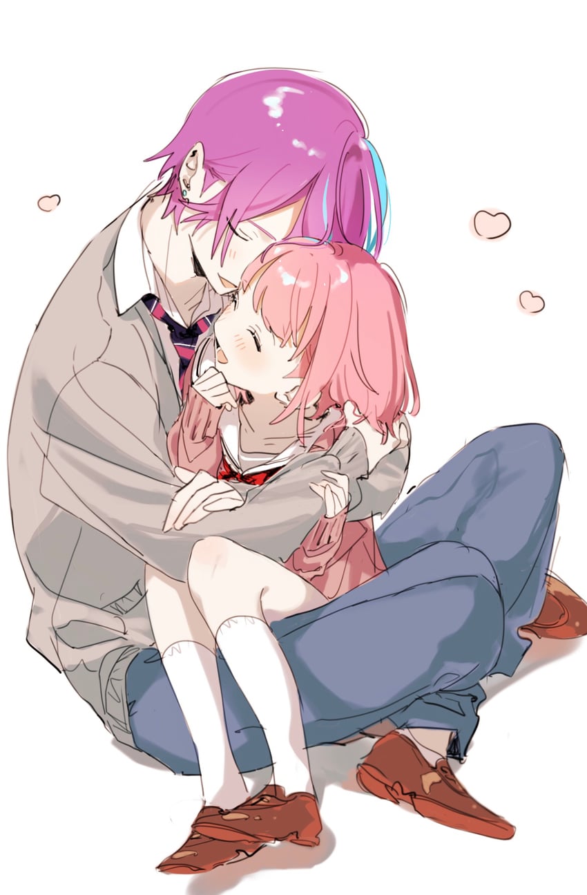 ootori emu and kamishiro rui (project sekai) drawn by user_usrv2234