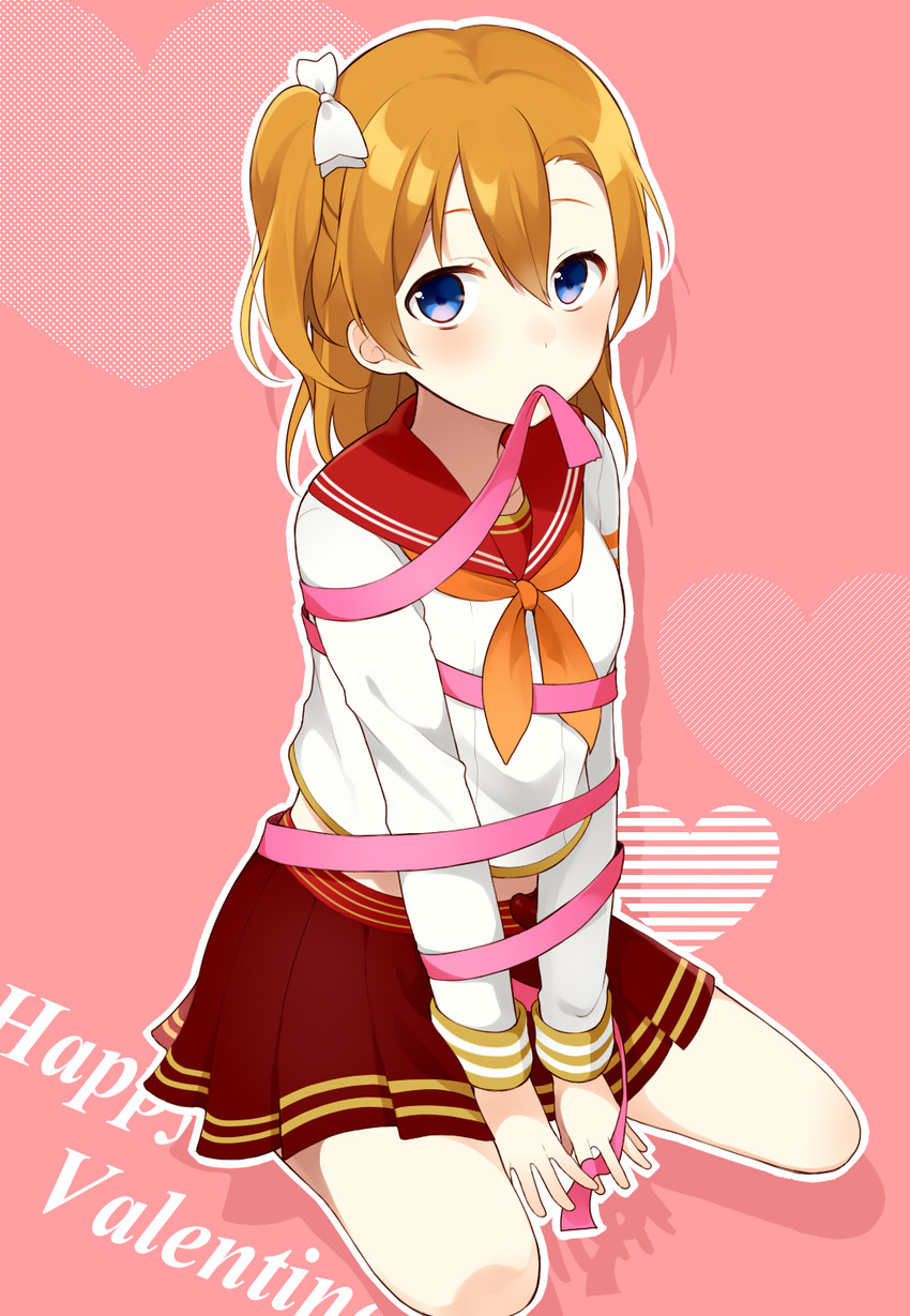 kosaka honoka (love live! and 1 more) drawn by chisumi