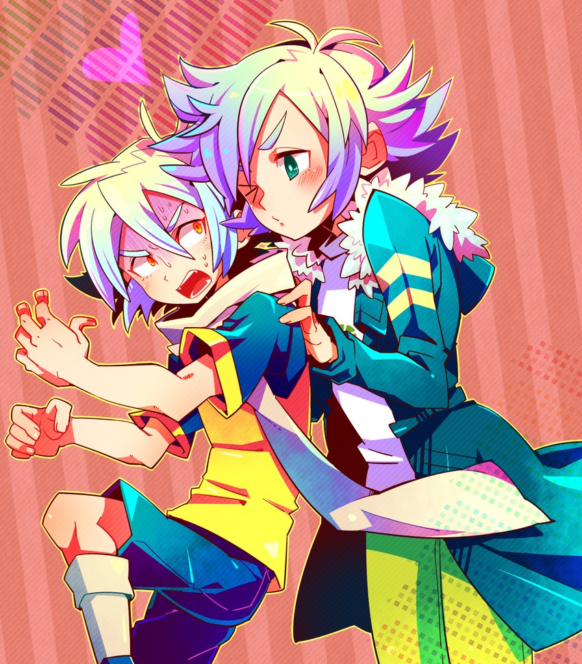 fubuki shirou and fubuki atsuya (inazuma eleven go and 1 more) drawn by zippo_(3756c)
